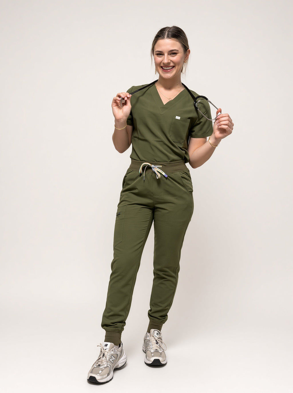 WOMEN'S V-NECK SET
