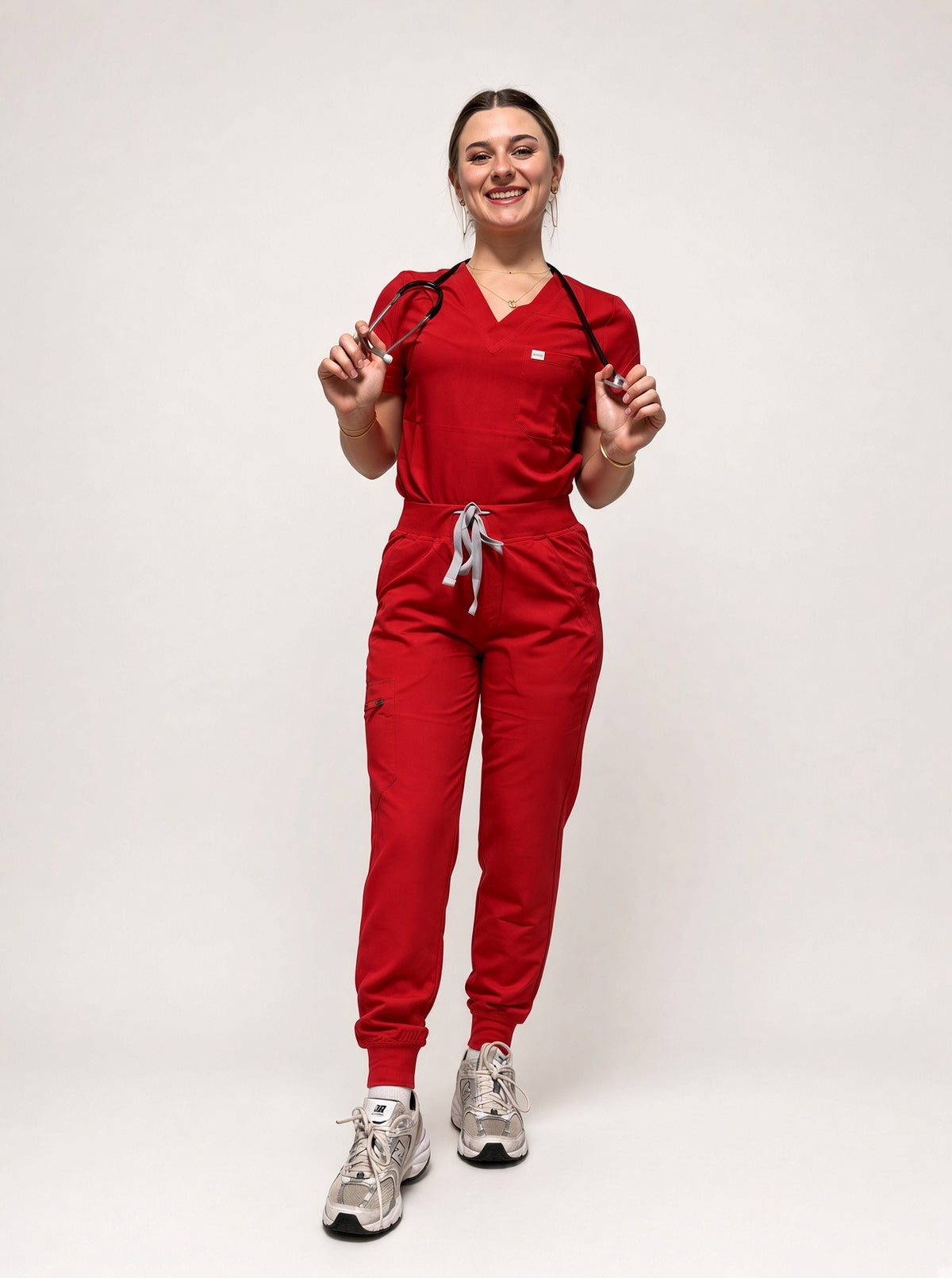 WOMEN'S V-NECK SET