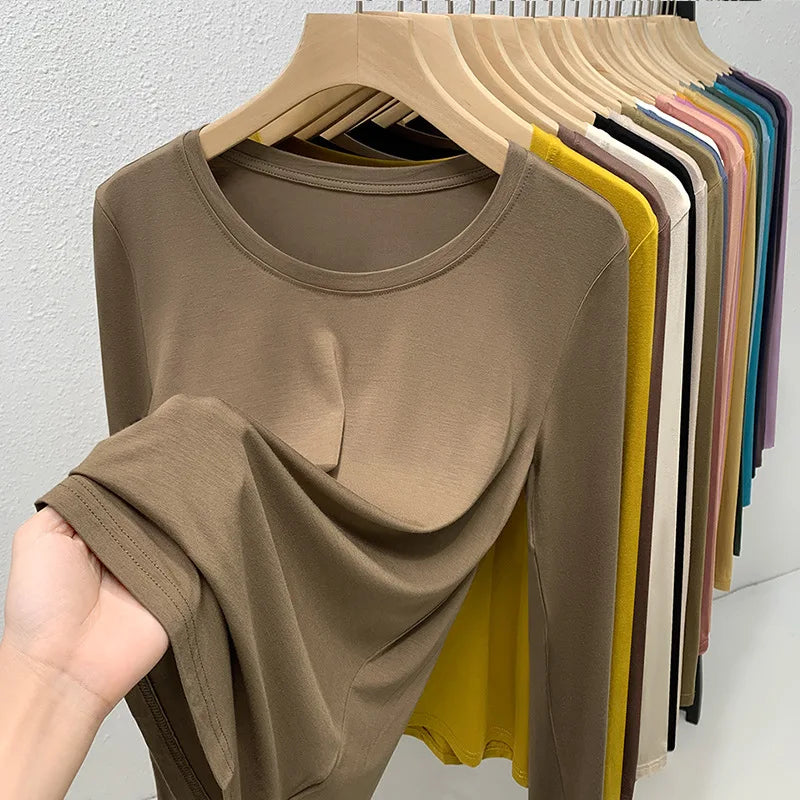 O NECK UNDER TOPS