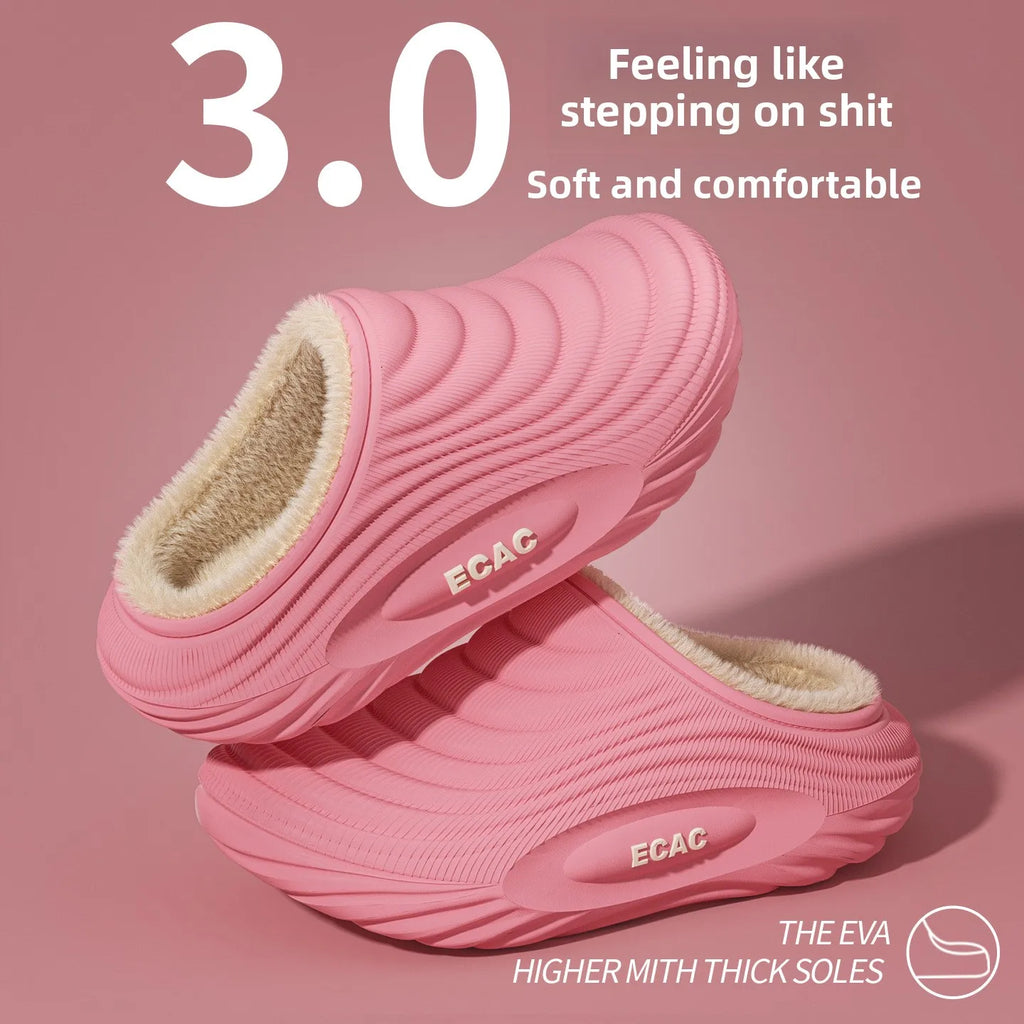 WARM PLUSH NON SLIP CLOGS