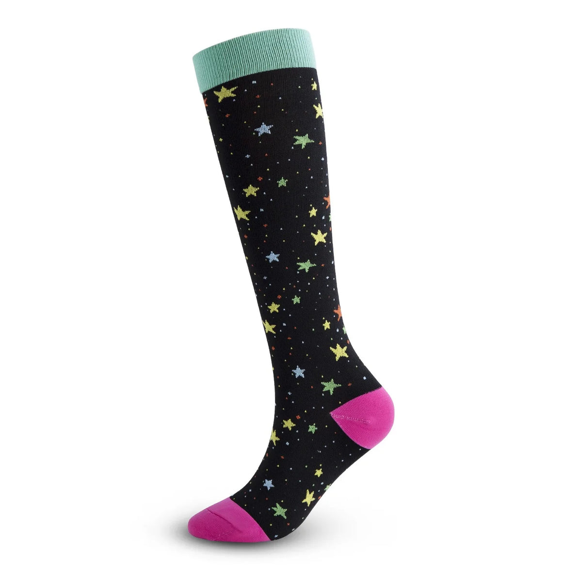 PRINTED COMPRESSION SOCKS