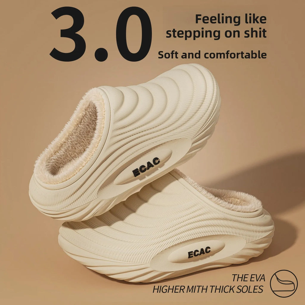 WARM PLUSH NON SLIP CLOGS