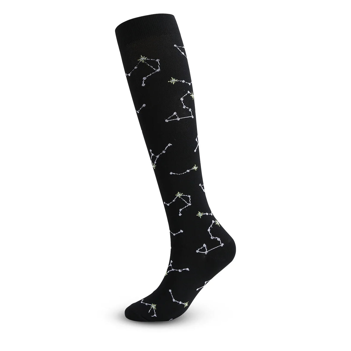 PRINTED COMPRESSION SOCKS