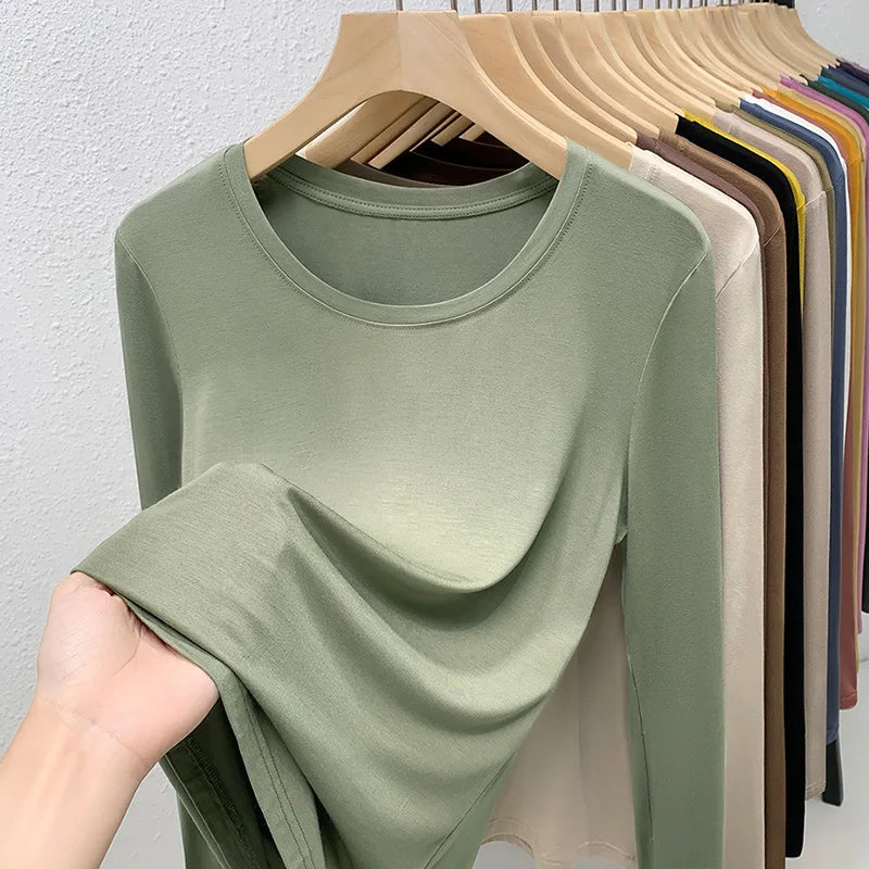 O NECK UNDER TOPS