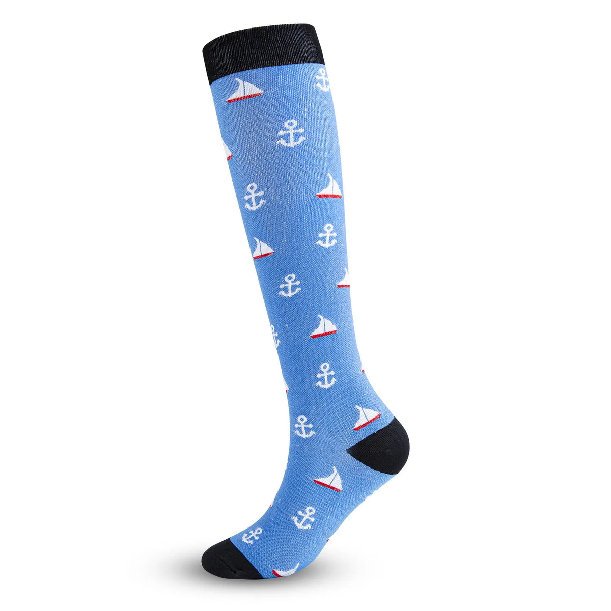 PRINTED COMPRESSION SOCKS