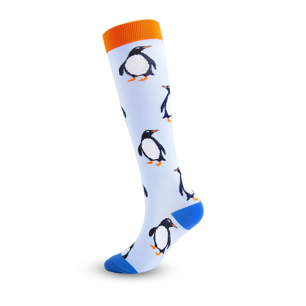 PRINTED COMPRESSION SOCKS
