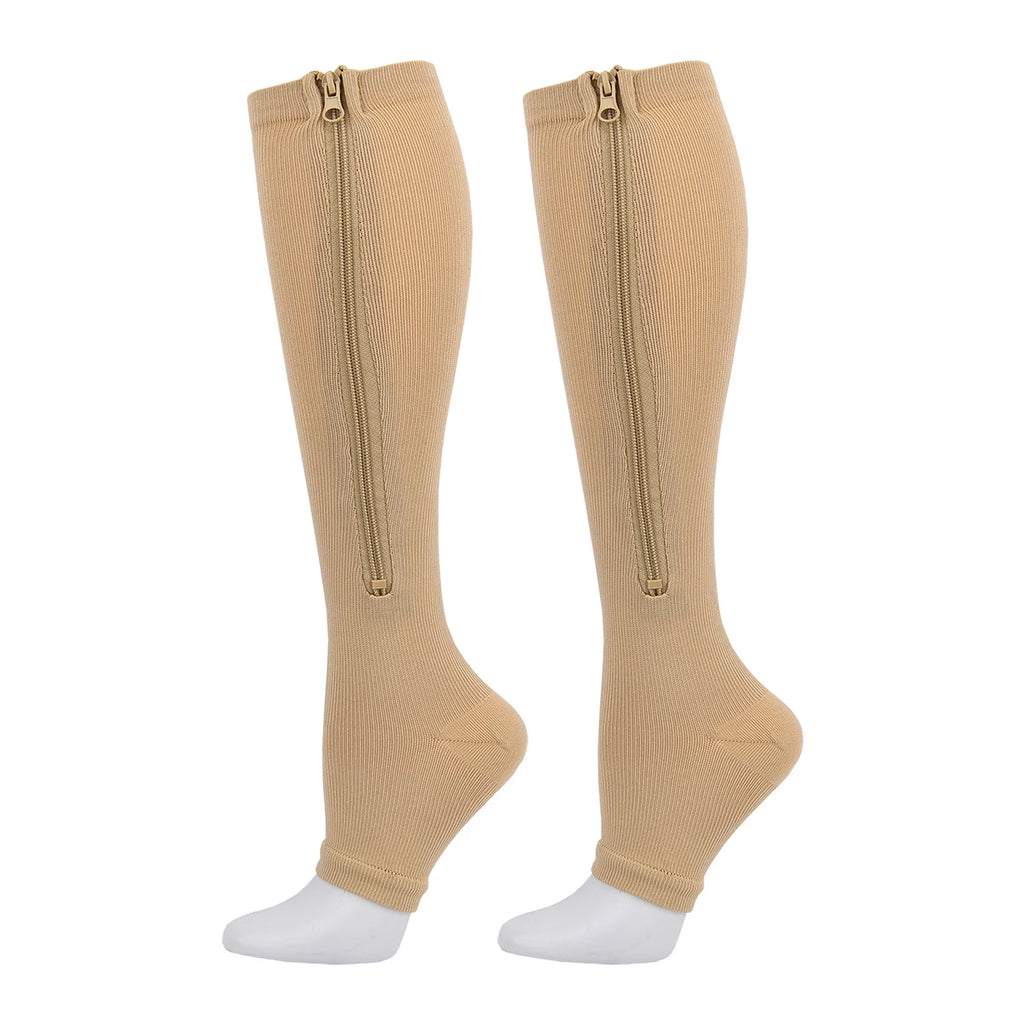 ZIPPER COMPRESSION OPEN TOE