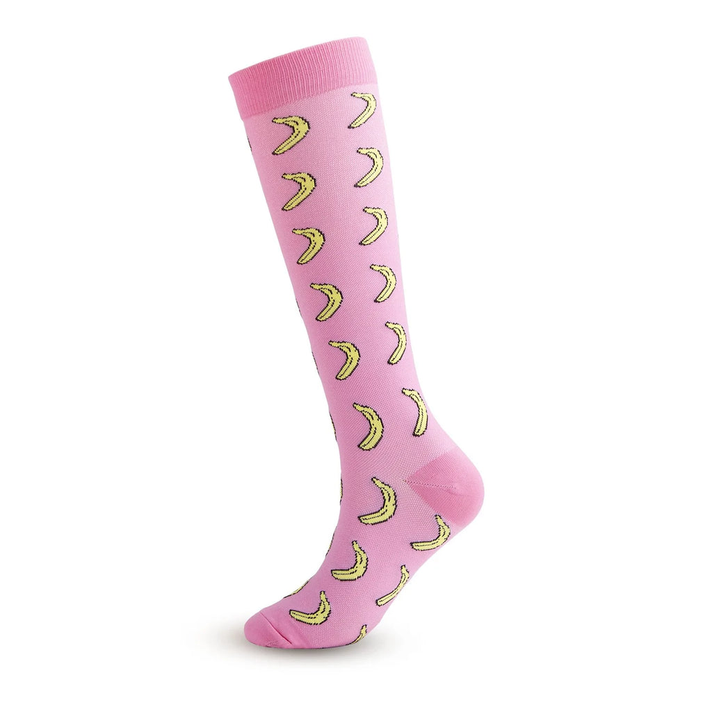 PRINTED COMPRESSION SOCKS