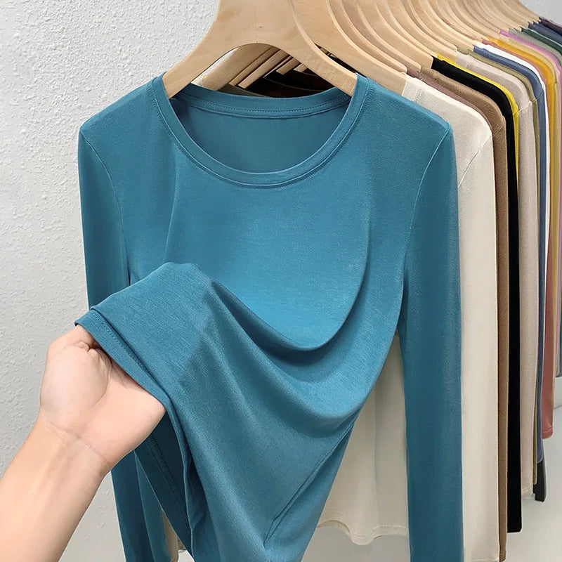 O NECK UNDER TOPS