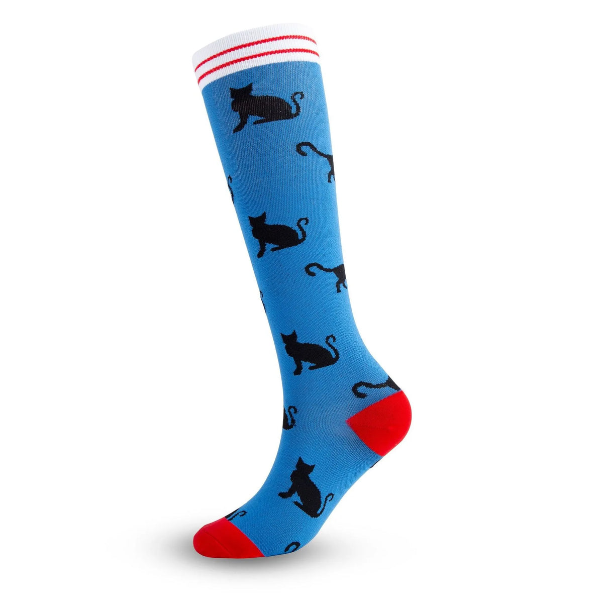 PRINTED COMPRESSION SOCKS