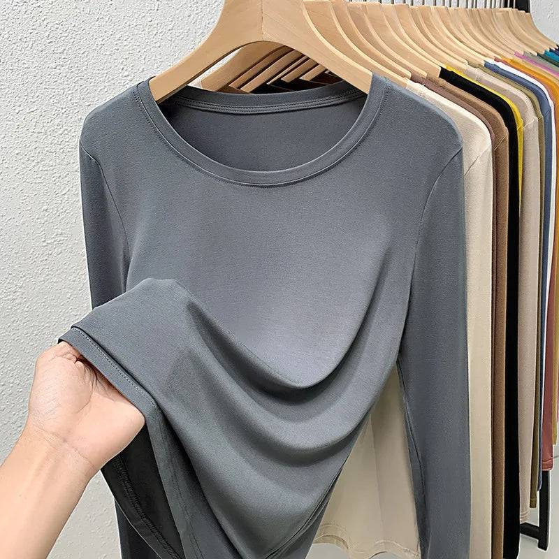 O NECK UNDER TOPS