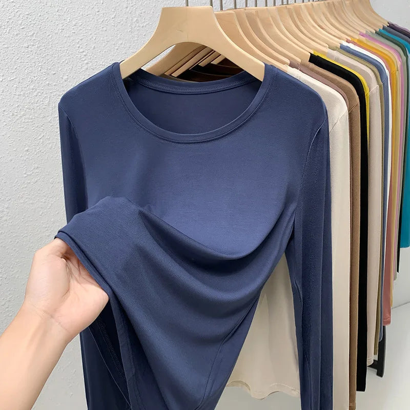 O NECK UNDER TOPS