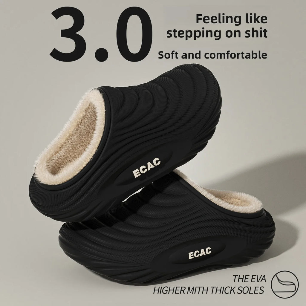WARM PLUSH NON SLIP CLOGS