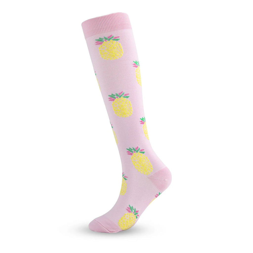 PRINTED COMPRESSION SOCKS