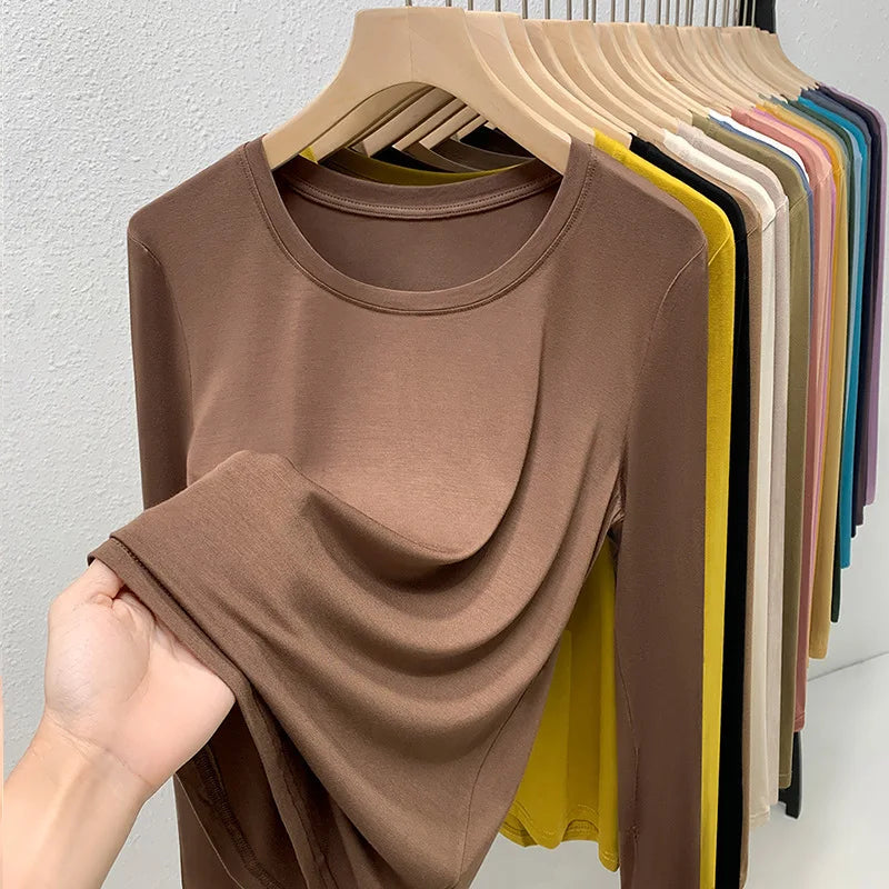 O NECK UNDER TOPS