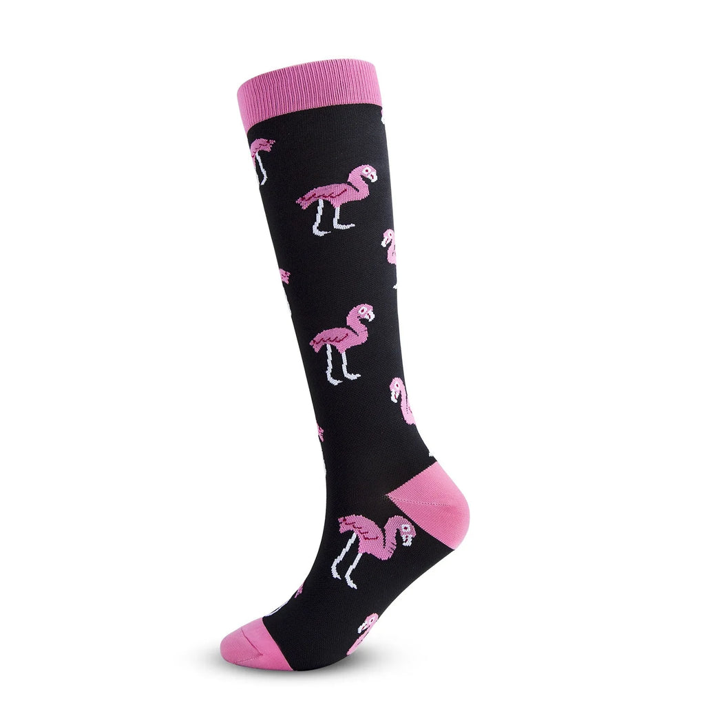PRINTED COMPRESSION SOCKS
