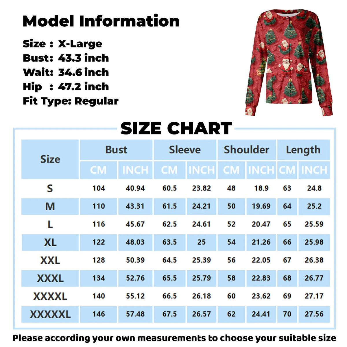 CHRISTMAS SCRUB JACKETS
