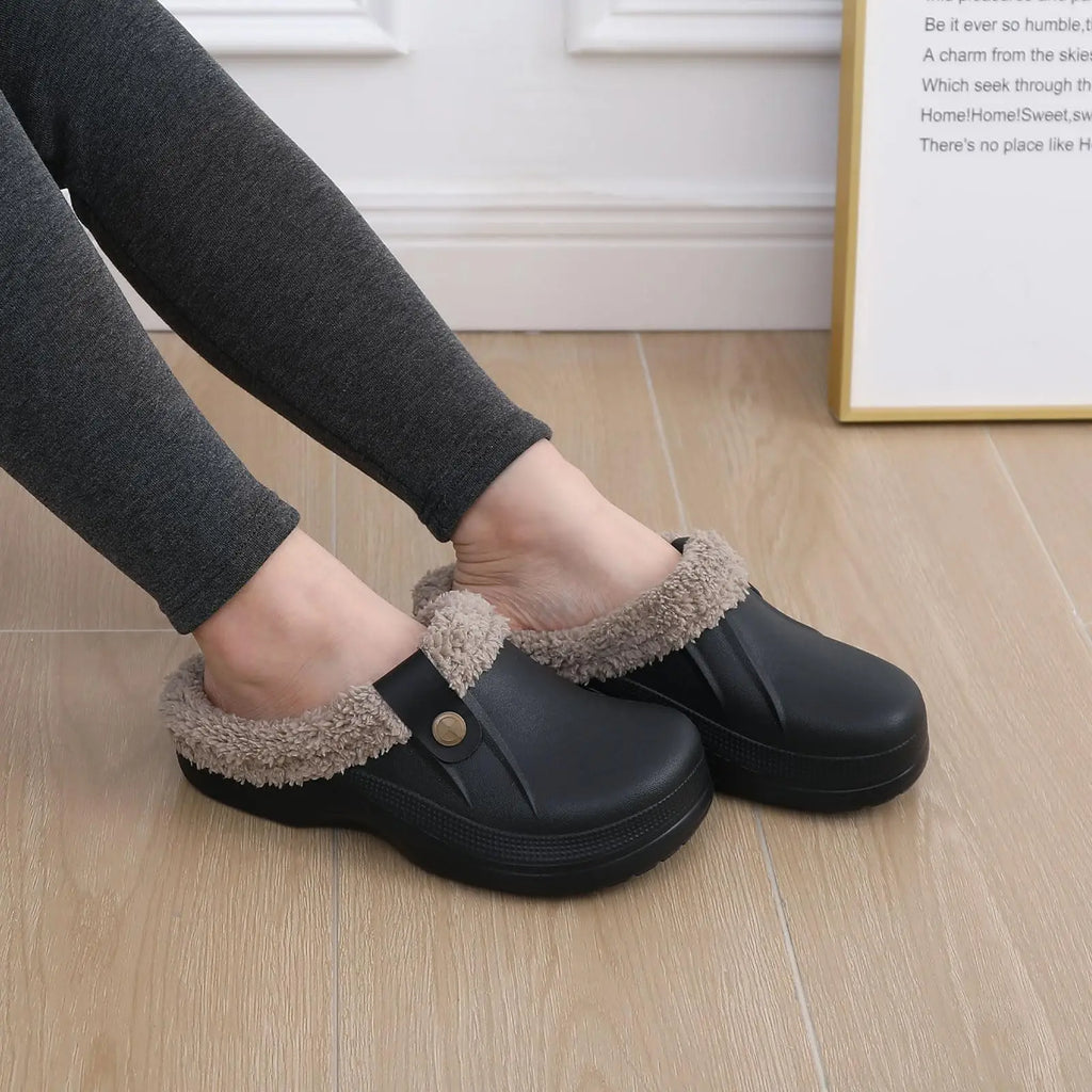 WARM FUZZY SLIPPERS