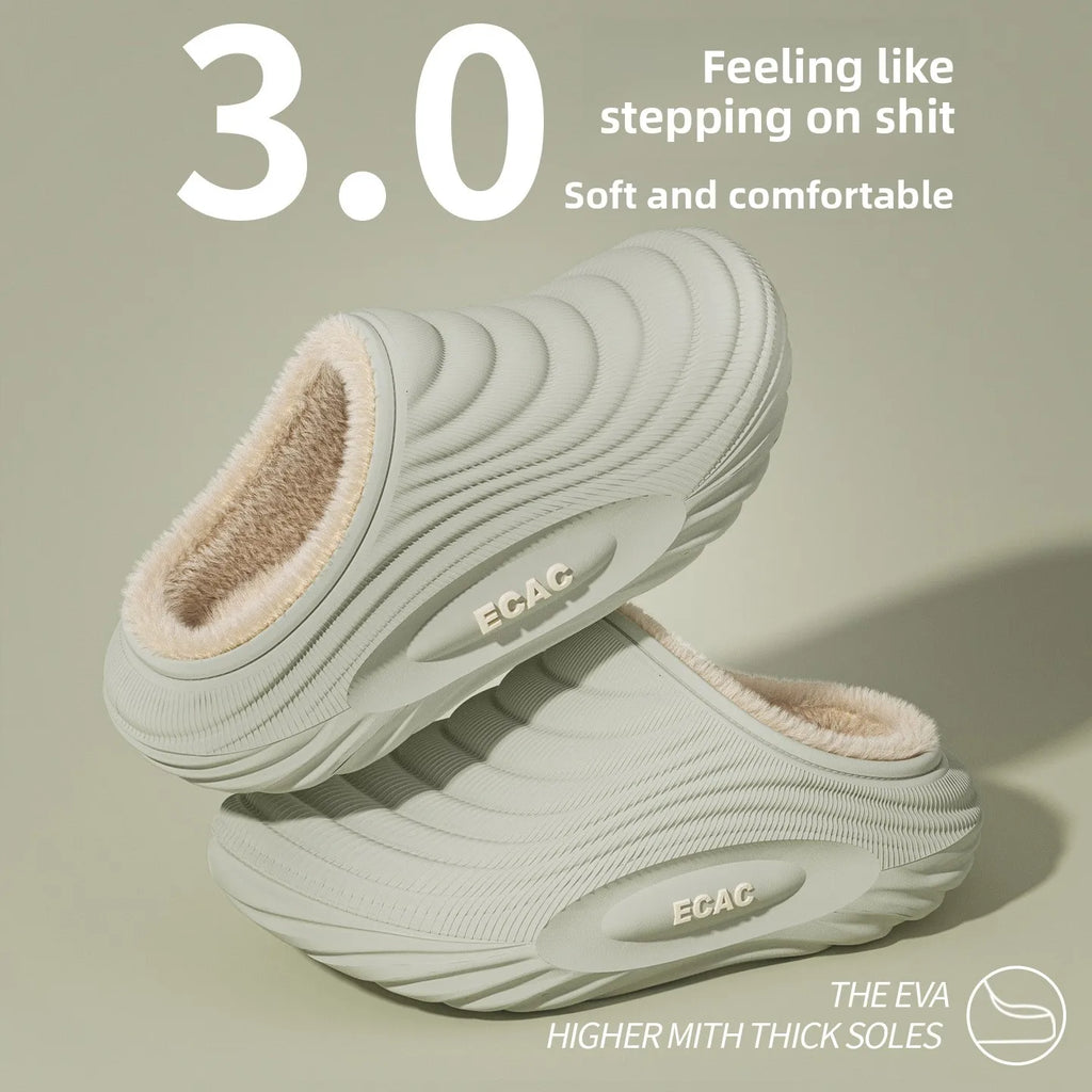 WARM PLUSH NON SLIP CLOGS