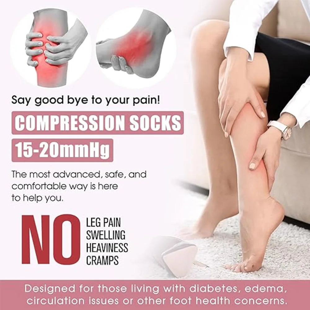 PRINTED COMPRESSION SOCKS
