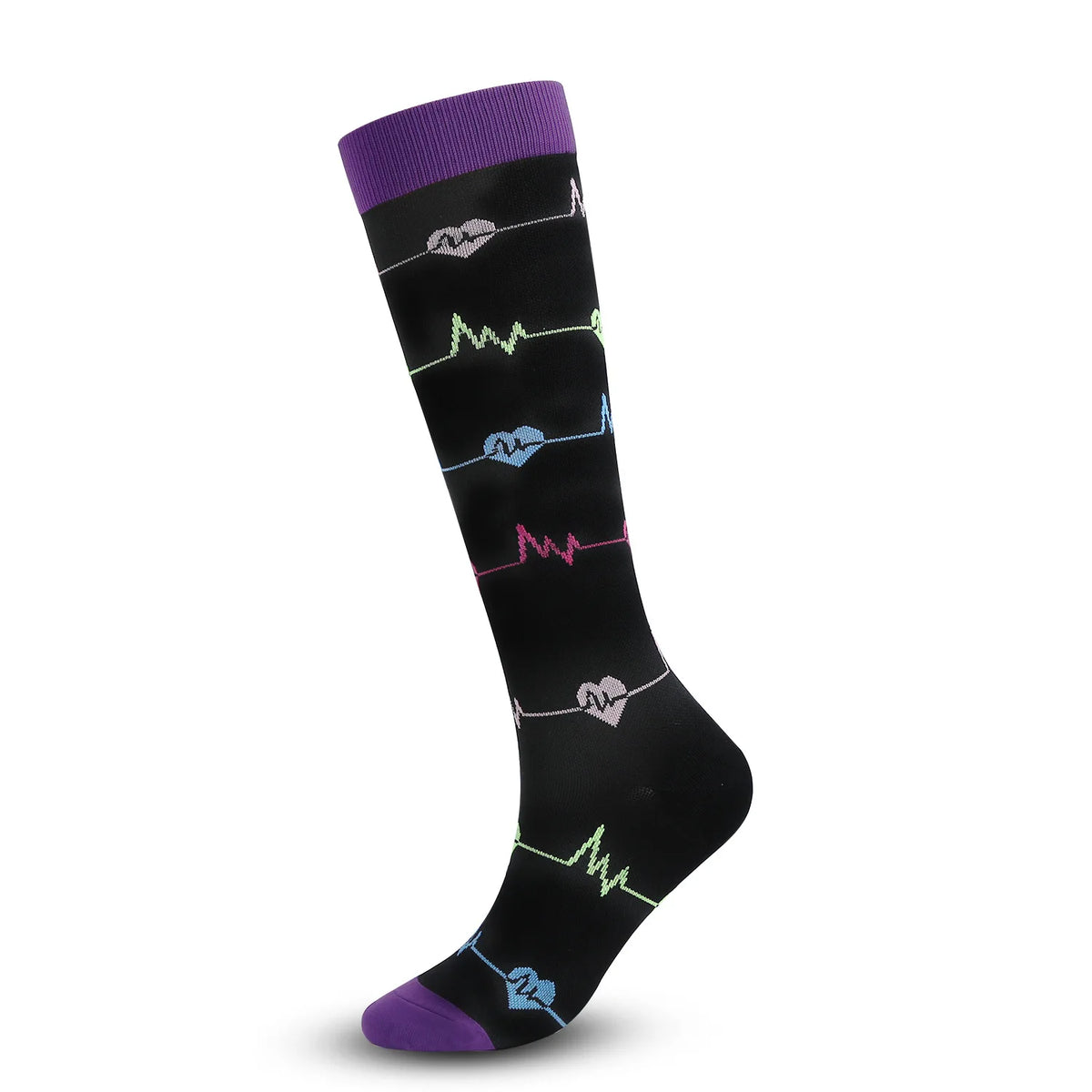 PRINTED COMPRESSION SOCKS