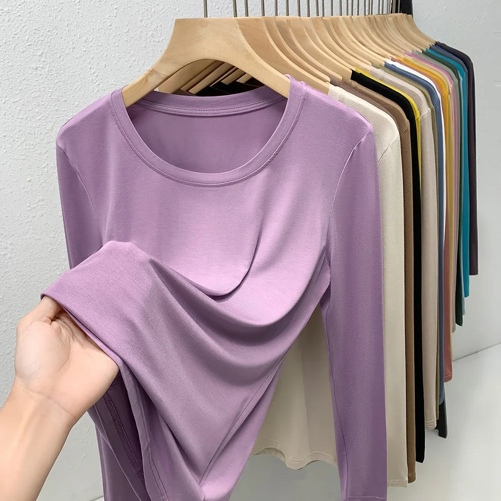 O NECK UNDER TOPS