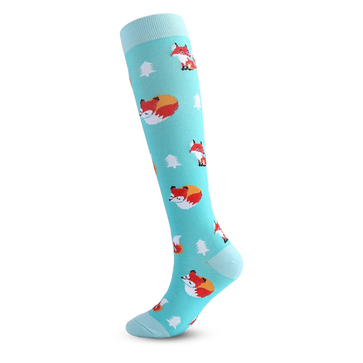 PRINTED COMPRESSION SOCKS
