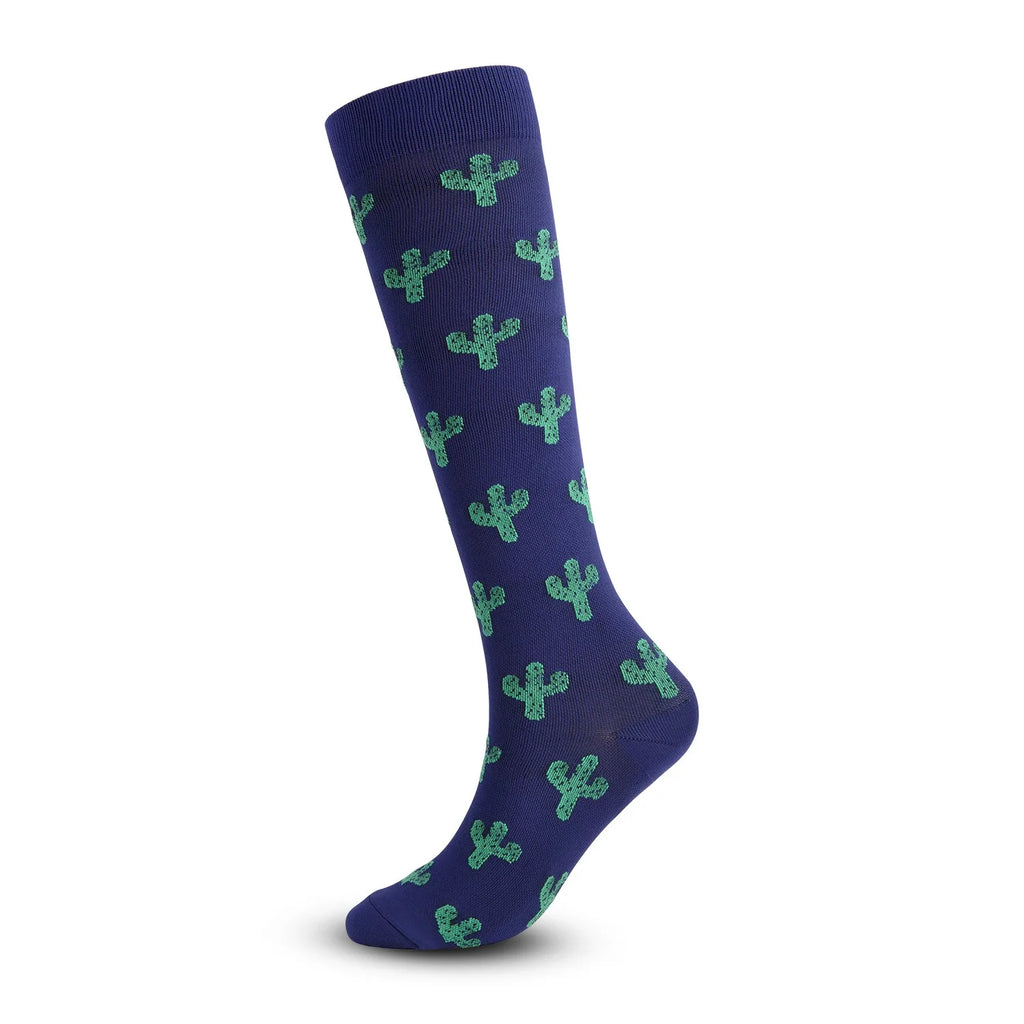 PRINTED COMPRESSION SOCKS