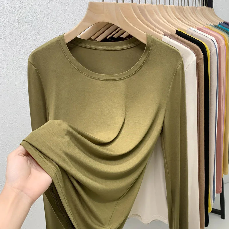 O NECK UNDER TOPS
