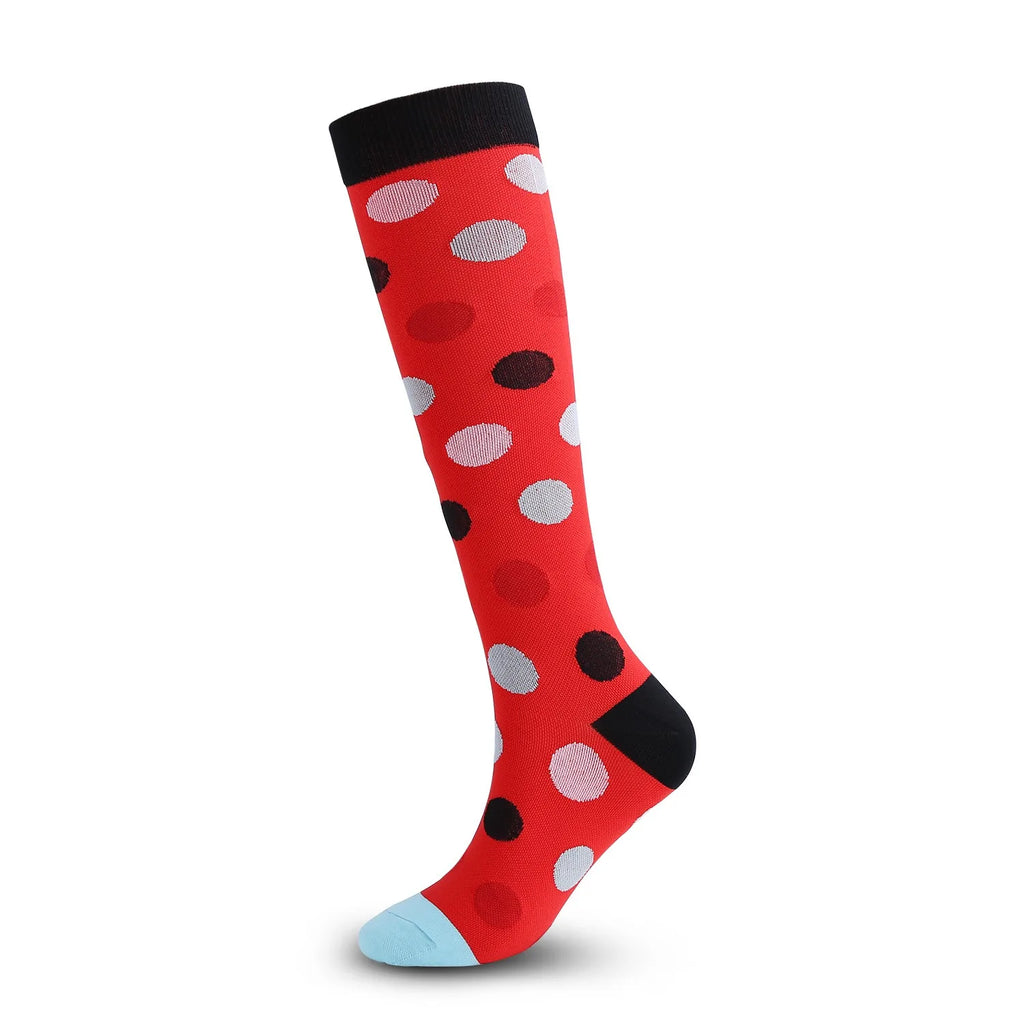 PRINTED COMPRESSION SOCKS