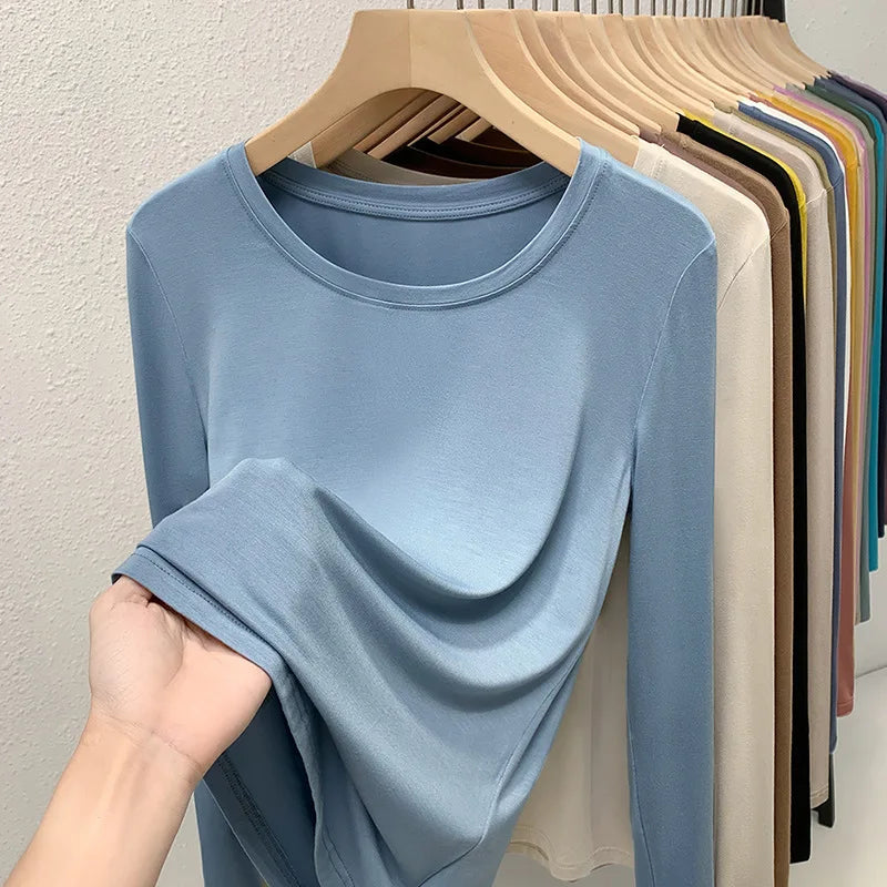 O NECK UNDER TOPS