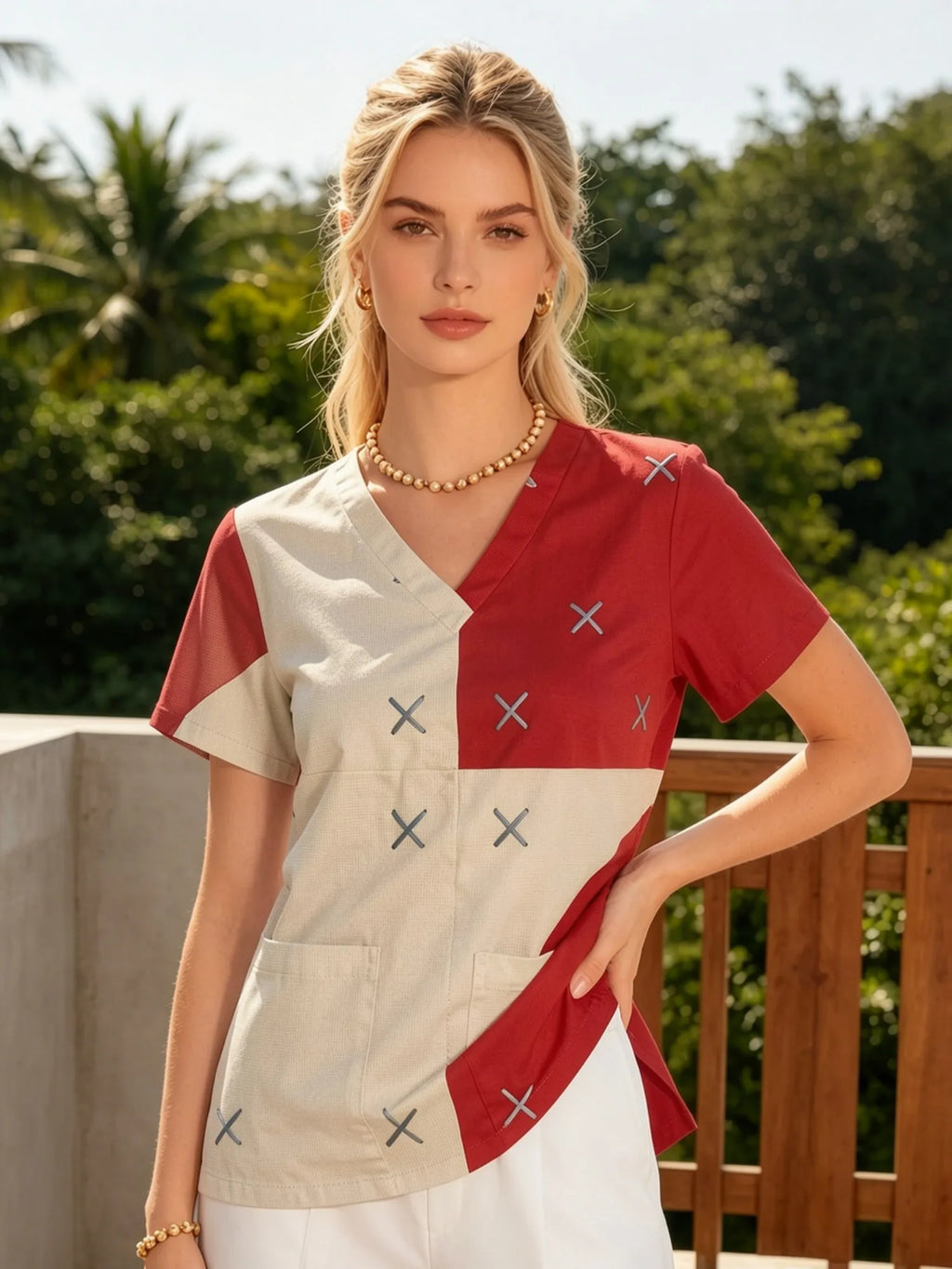 VISUAL V-NECK