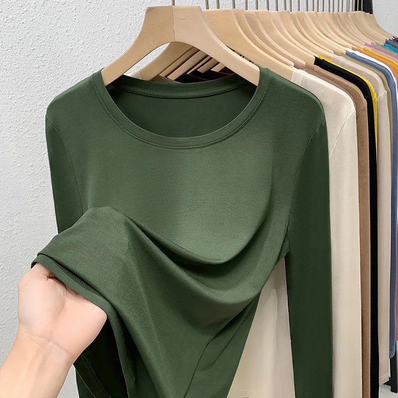 O NECK UNDER TOPS
