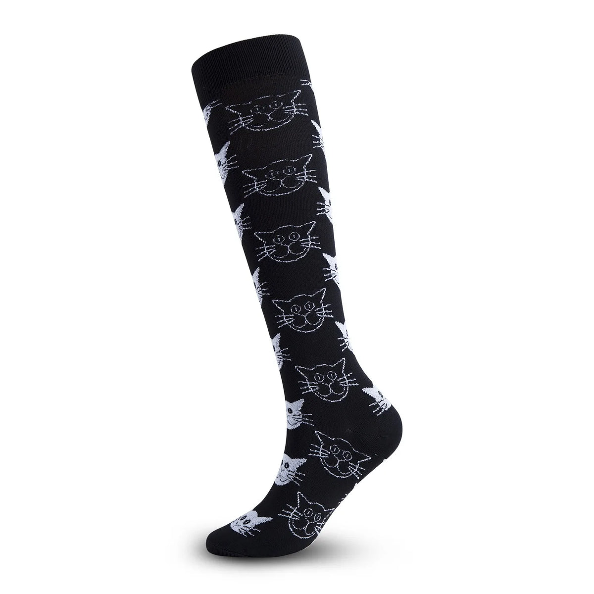 PRINTED COMPRESSION SOCKS